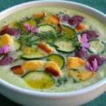 Gaspacho Crémeux Concombre & Courgette : un délice frais !