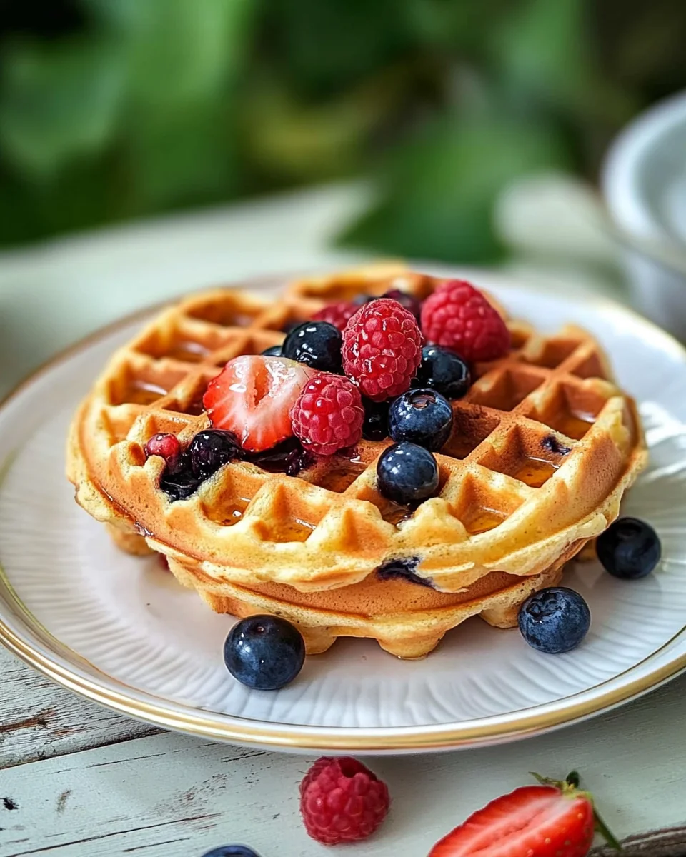 Gaufre healthy protéinée
