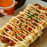 Gaufres Hot-Dog Faciles et Rapides — 3 Ingrédients