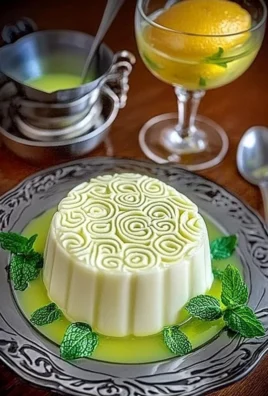 Gelée crémeuse de mosaïque de citron