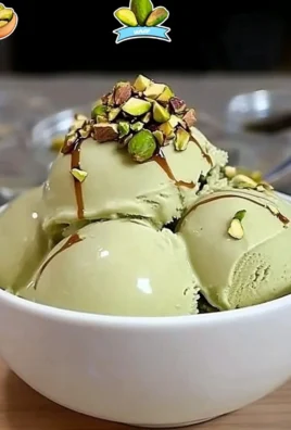 Glace à la pistache sans sorbetière : seulement 3 ingrédients !