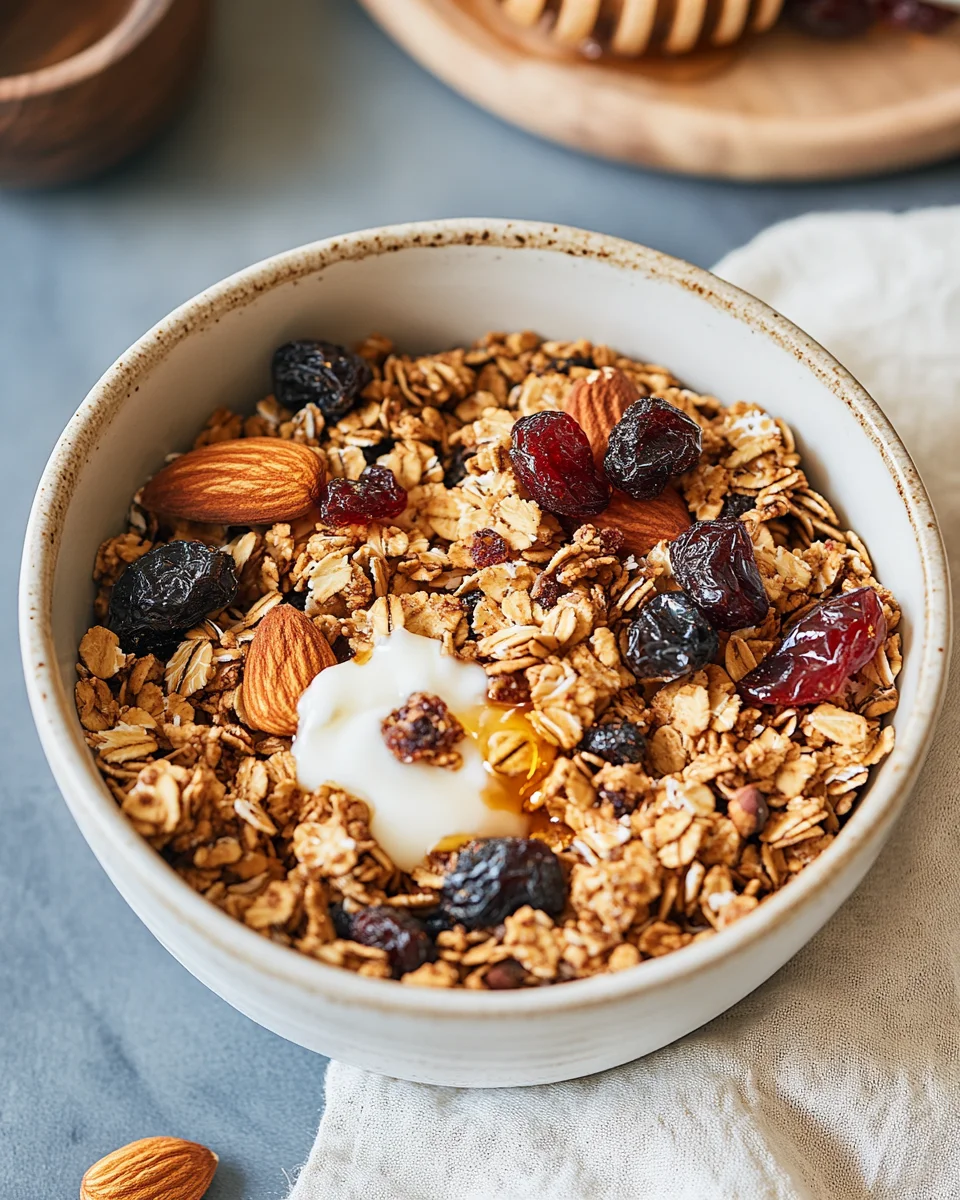 Granola maison : recette facile