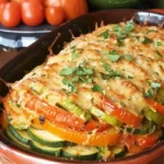 Gratin de légumes végétalien