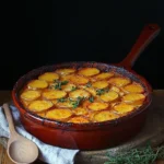 Gratin de Pommes de Terre à la Tomate et au Parmesan