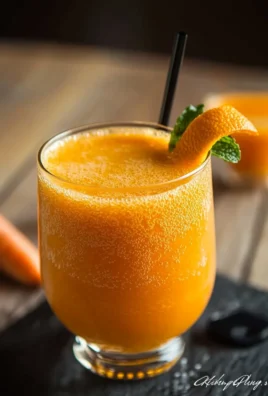 Jus de carotte aux oranges