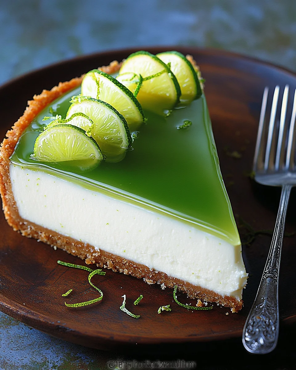 Key Lime Cheesecake et glaçage au citron vert image 2