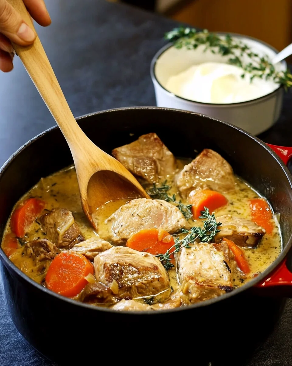La Véritable Blanquette de Veau Traditionnelle Française image 2
