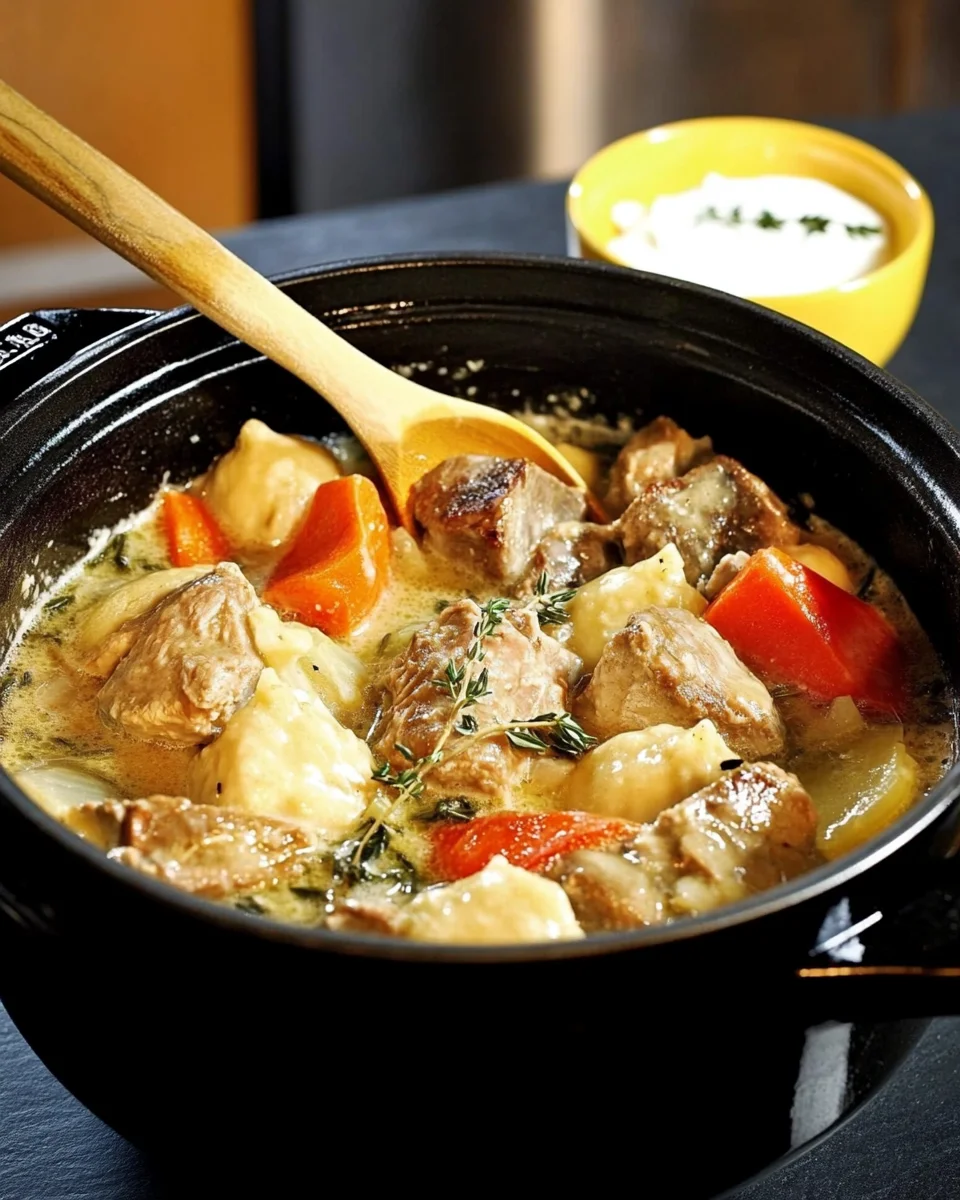 La Véritable Blanquette de Veau Traditionnelle Française