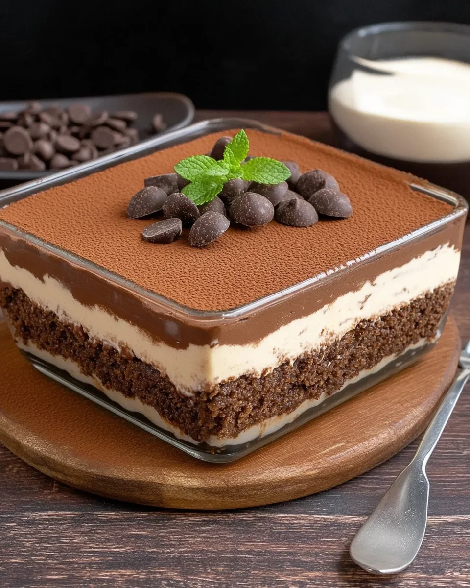 Lasagnes au Chocolat Sans Cuisson : Un Dessert Ultra Gourmand et Facile