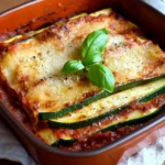Lasagnes de courgettes et veau (sans pâte)