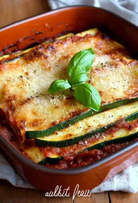 Lasagnes de courgettes et veau (sans pâte)