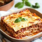 Lasagnes à la bolognaise
