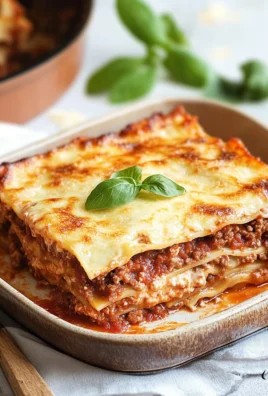 Lasagnes à la bolognaise