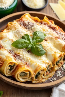 Lasagnes roulées aux pâtes fraîches