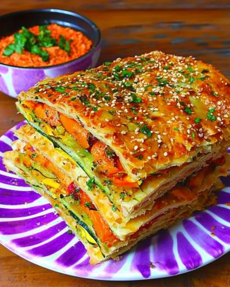 Le Délicieux Feuilleté aux Légumes que Vous Allez Adorer