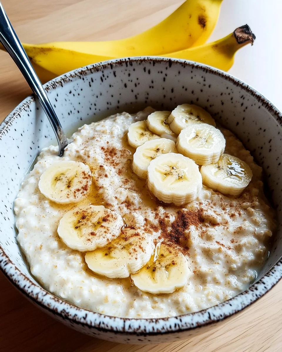 Le petit-déjeuner le plus sain et le plus rassasiant : un porridge crémeux à la banane prêt en quelques minutes image 2