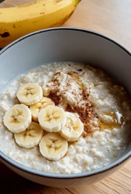 Le petit-déjeuner le plus sain et le plus rassasiant : un porridge crémeux à la banane prêt en quelques minutes