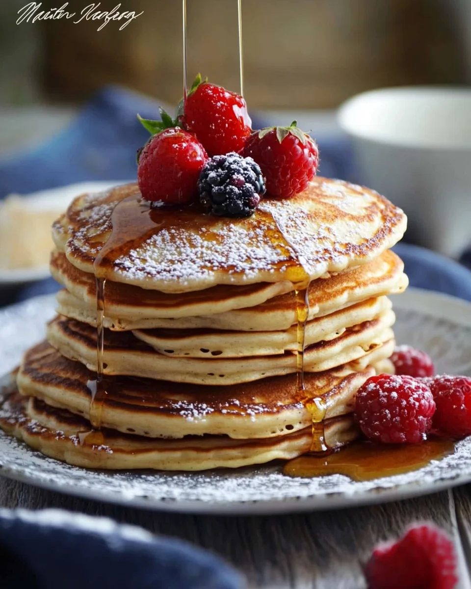 Les pancakes fondants de Martha Stewart