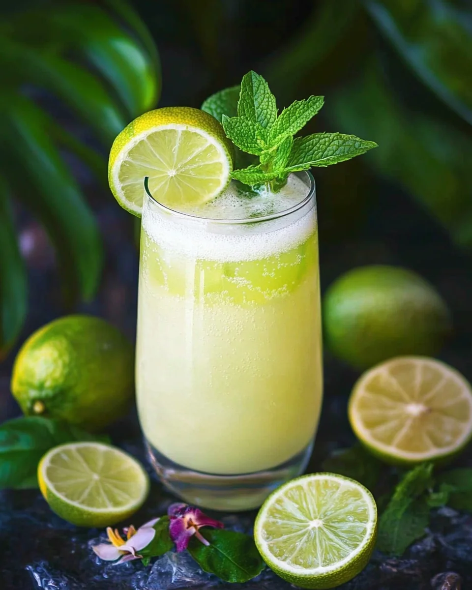 Limonade Brésilienne au Citron Vert