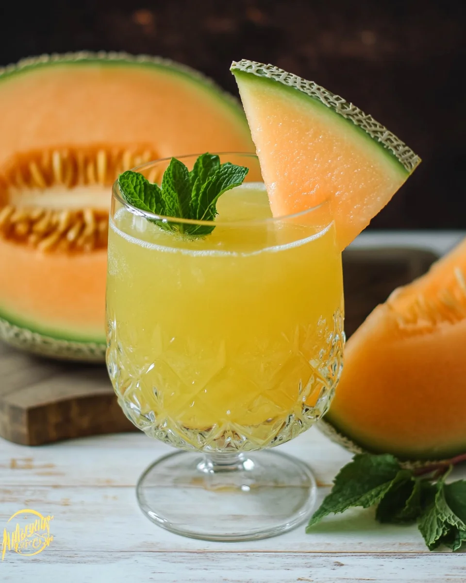 Liqueur au Melon Maison : À Servir Très Froide