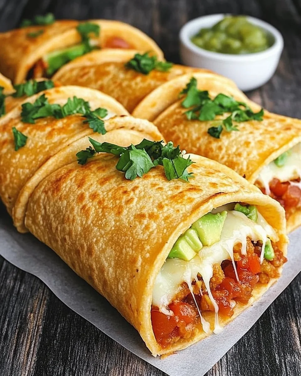 Loaded Cheesy Pocket Tacos — Le Dîner Réconfortant et Ultra Gourmand