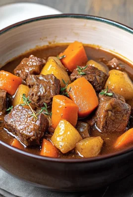 Mijoté de boeuf aux légumes-racines et à l’érable