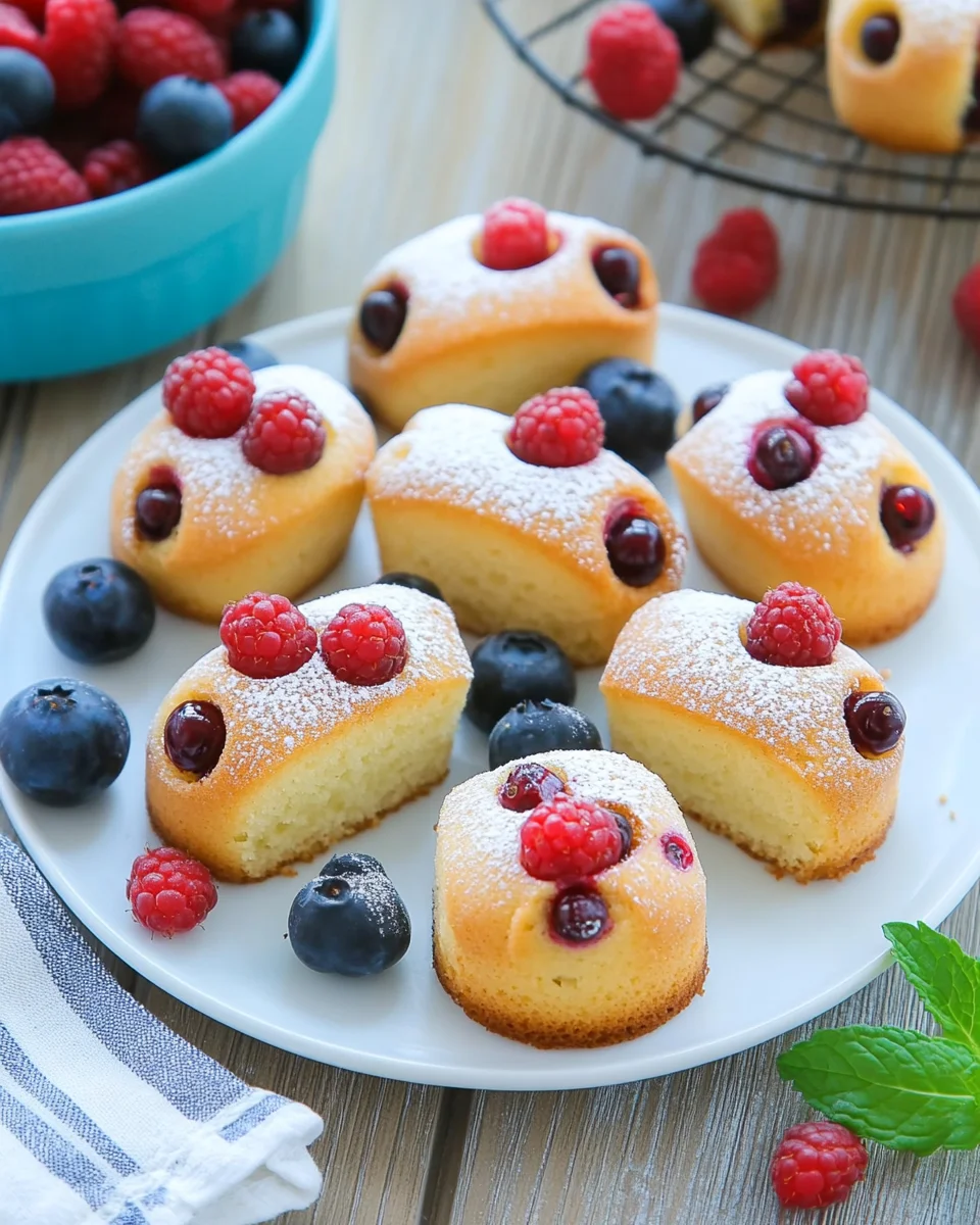Mini Cakes Moelleux