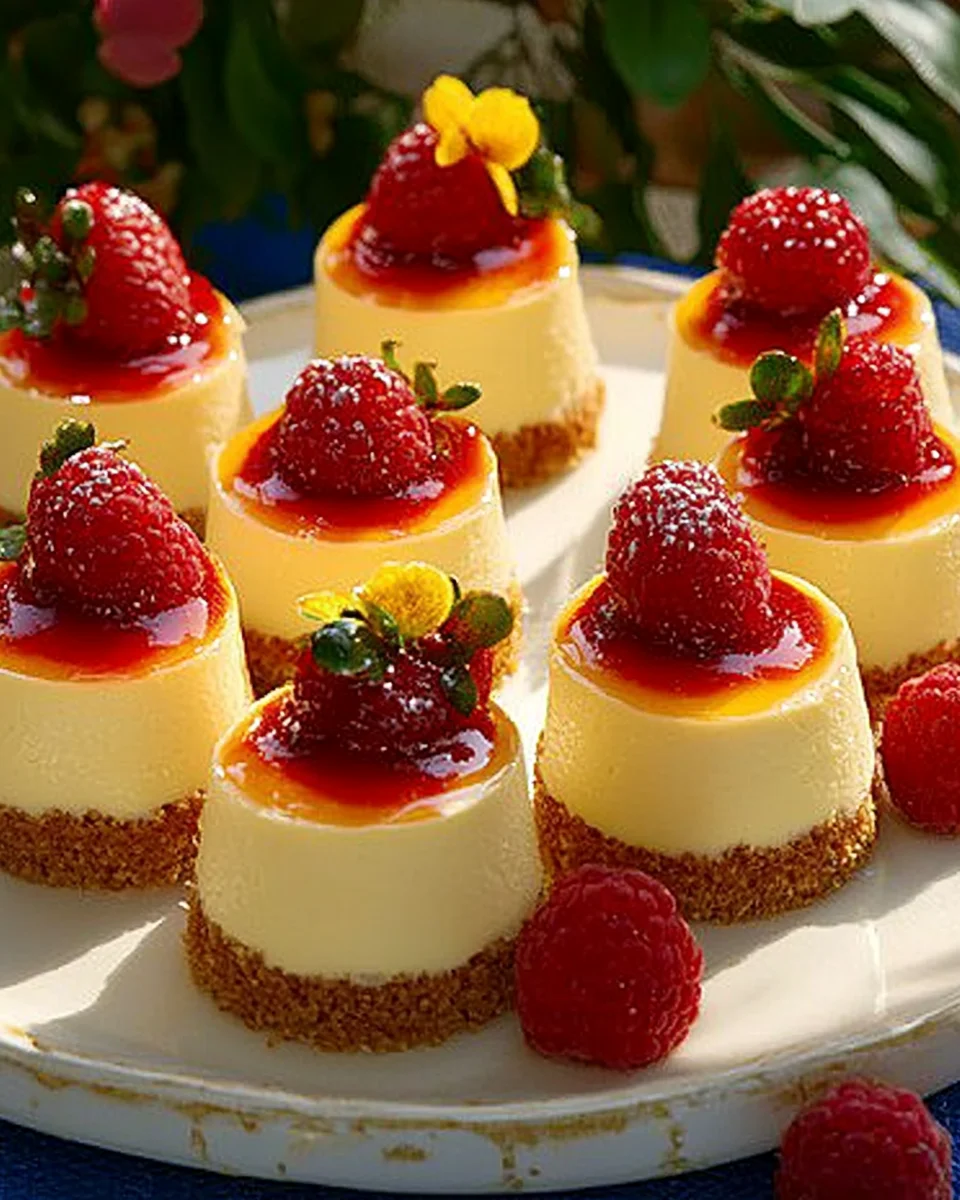Mini-cheesecakes au citron et aux fruits rouges image 2