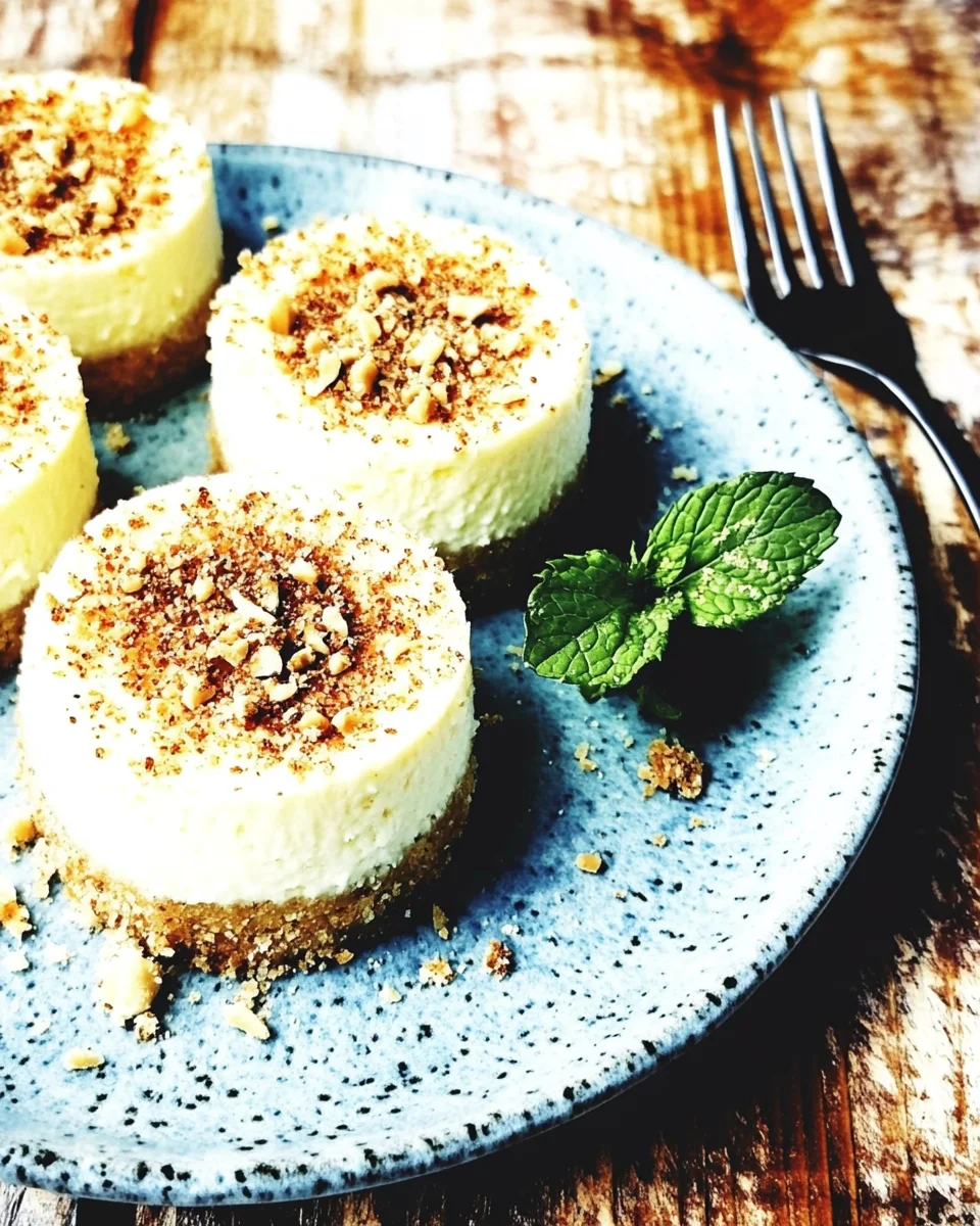 Mini Cheesecakes au Yaourt Grec Sans Cuisson et Sans Sucre image 2