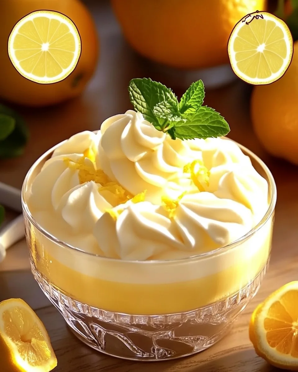 Mousse Crémeuse au Citron en 5 Minutes image 2