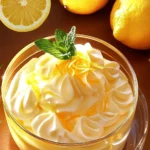 Mousse Crémeuse au Citron en 5 Minutes