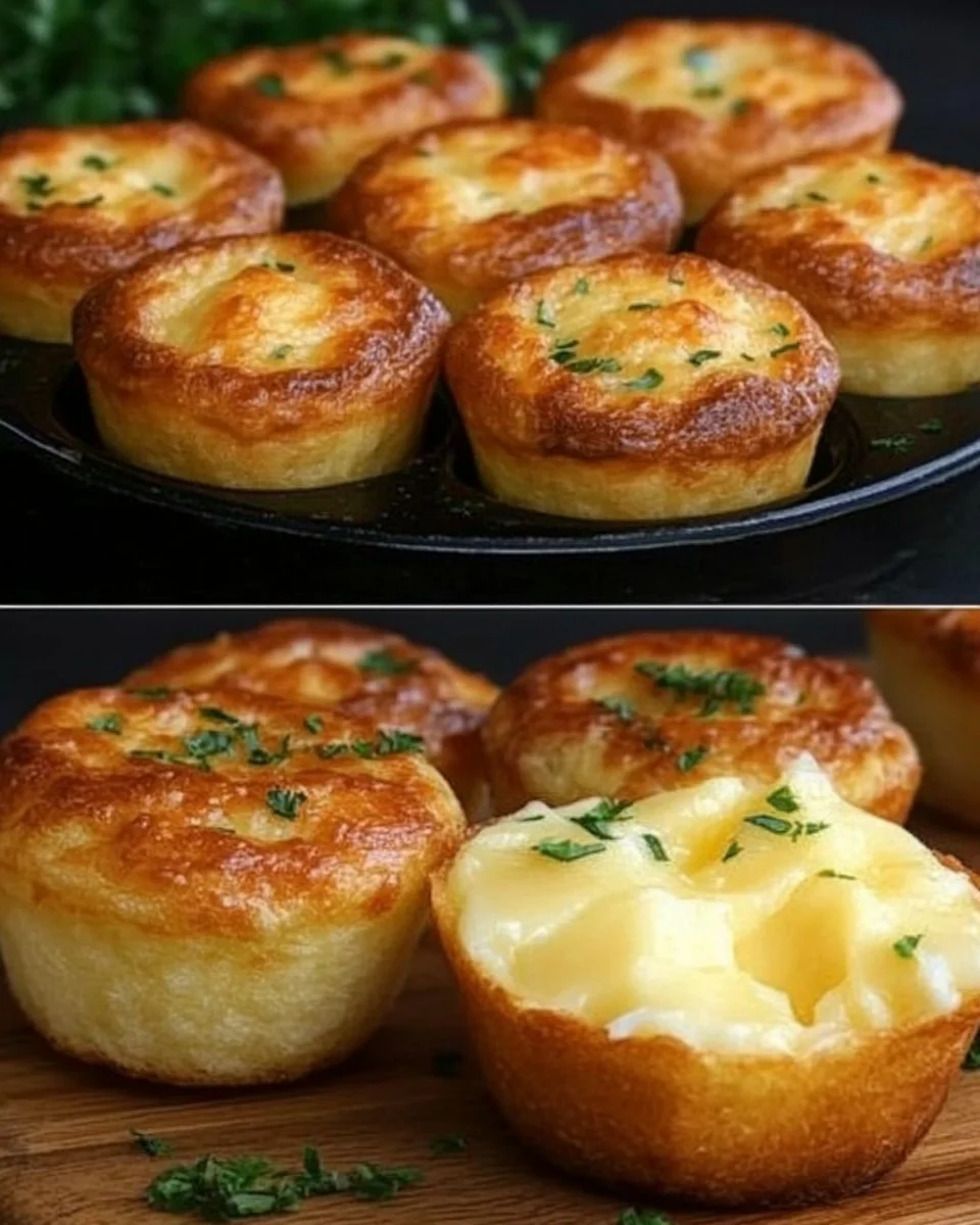 Muffins de Purée de Pommes de Terre au Fromage image 2