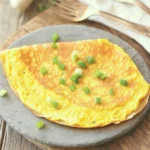 Omelette au Jaune Coulant — 3 Ingrédients