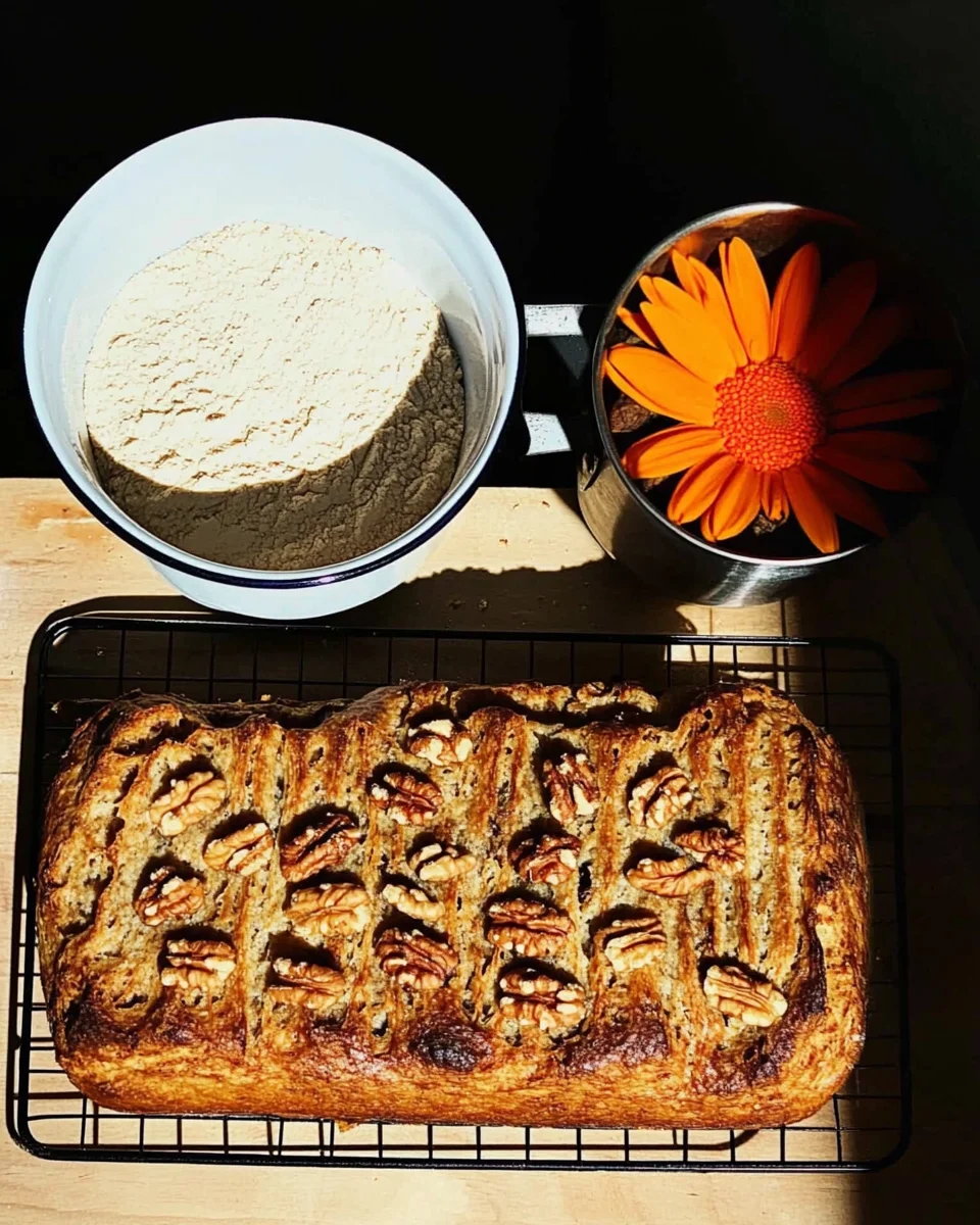 Pain aux Carottes, aux Noix et aux Flocons : Sain, Moelleux et Plein de Saveurs
