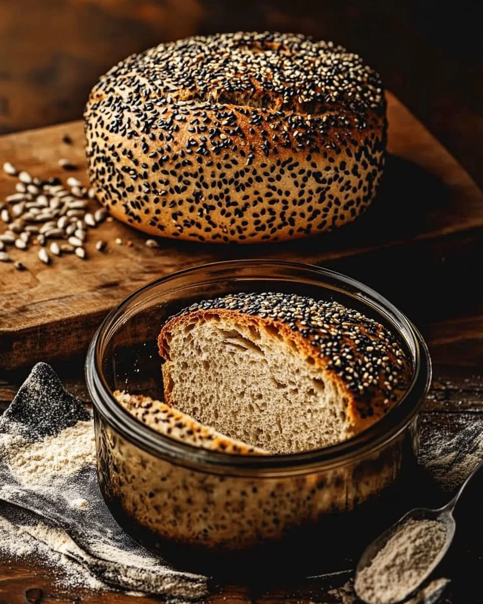 Pain aux Graines Sans Pétrissage en Bocal : Une Recette Facile et Savoureuse