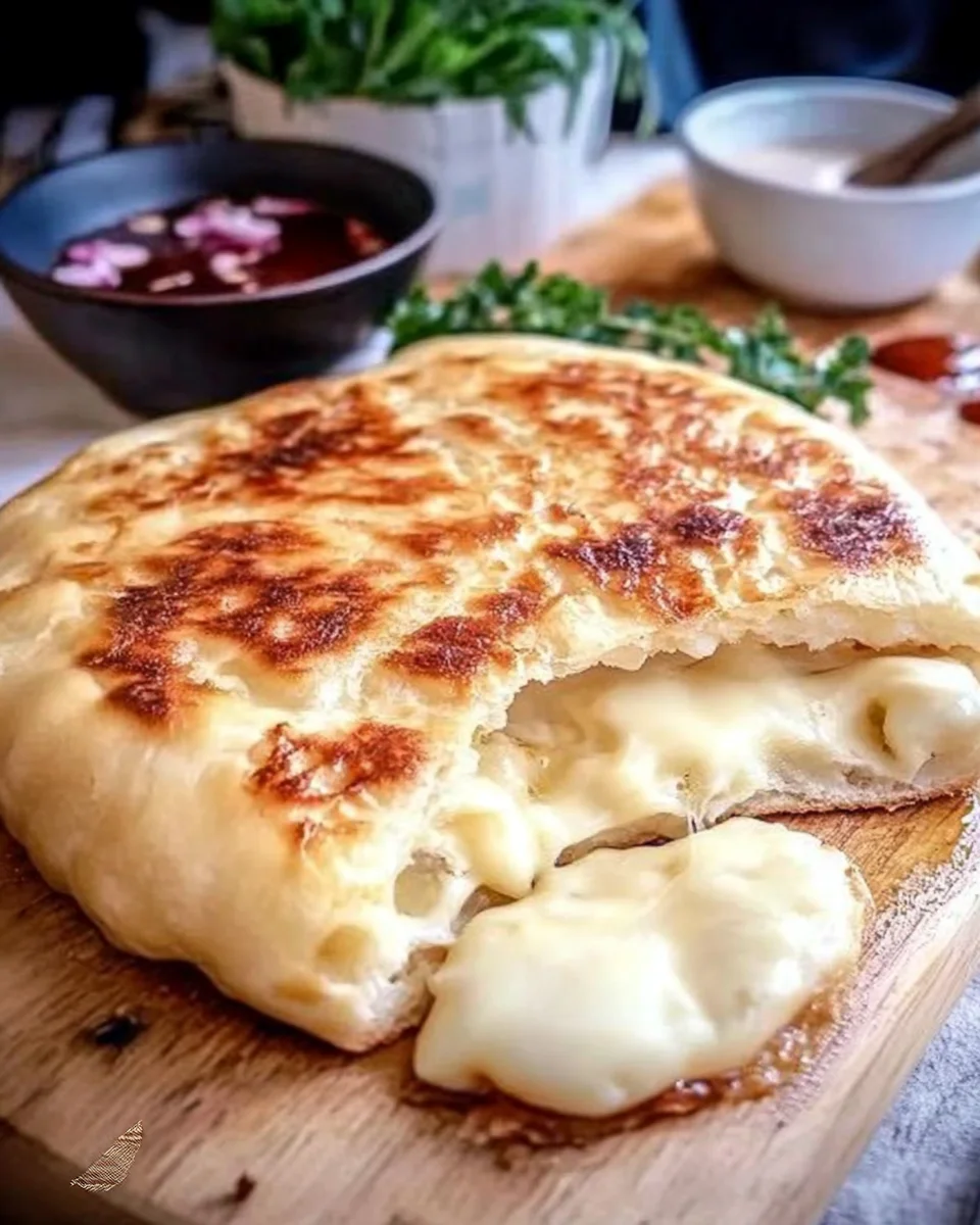 Pain Plat au Fromage à la Poêle : Moelleux, Doré et Ultra Gourmand image 2