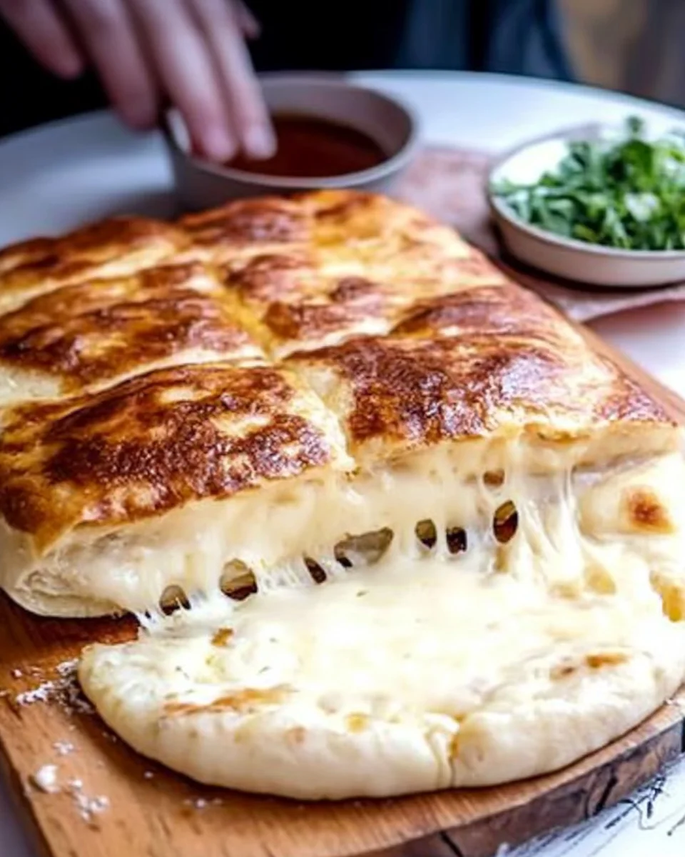 Pain Plat au Fromage à la Poêle : Moelleux, Doré et Ultra Gourmand