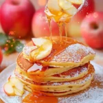 Pancakes aux Pommes Moelleux et Faciles
