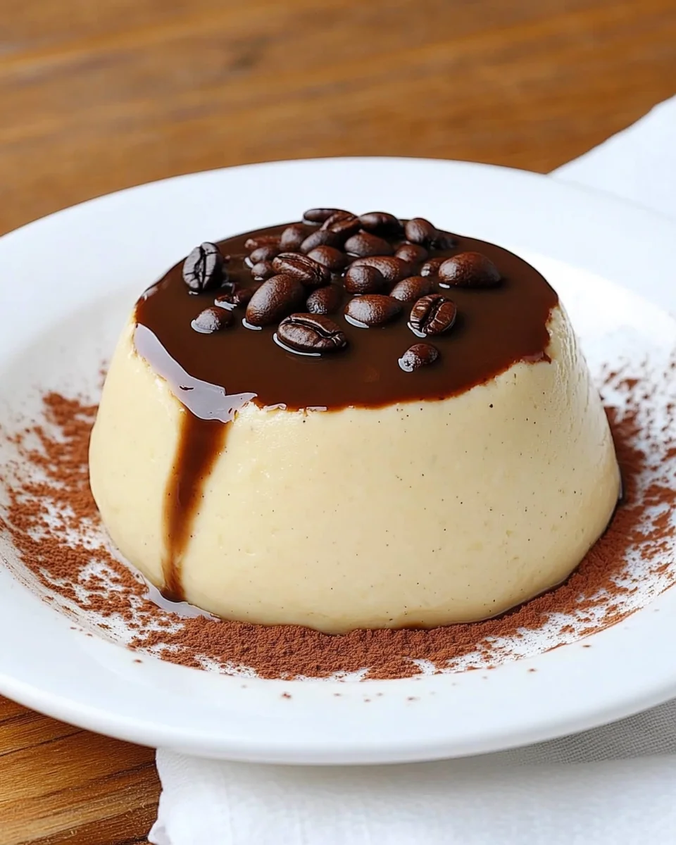 Panna Cotta au Café : un Dessert Italien Crémeux et Gourmand