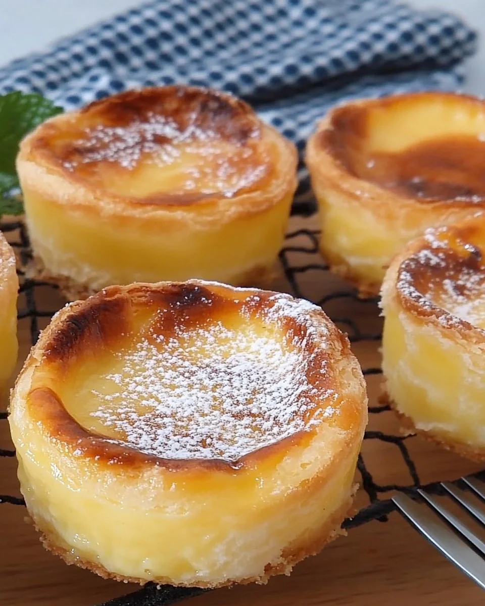 Pastéis de Nata faciles : les célèbres petits flans portugais à la crème