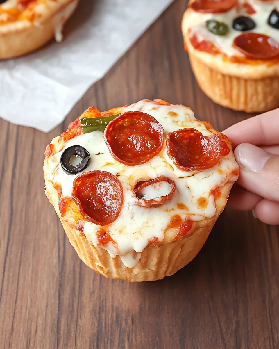 Pizza Cupcake