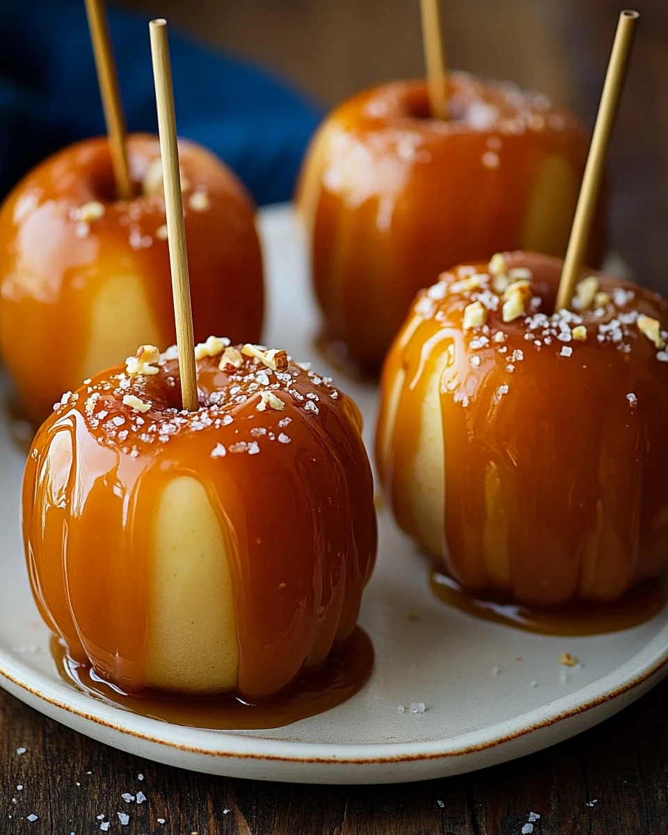 Pommes au Caramel Faciles