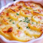 Pommes de Terre Gratinées au Fromage