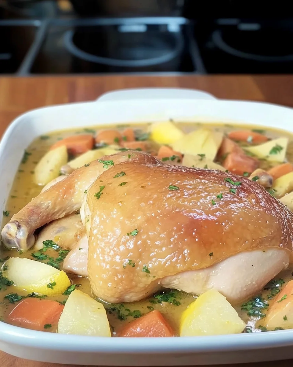 Poulet à la Française au Citron – Une Recette Juteuse et Délicieuse image 2
