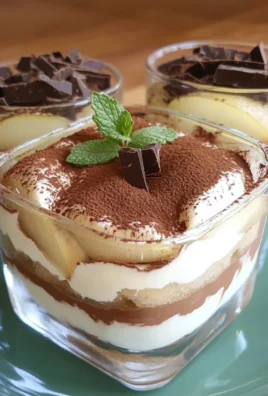 Recette de Mon Tiramisu Poire Chocolat