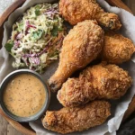 Recette de poulet frit croustillant façon KFC maison