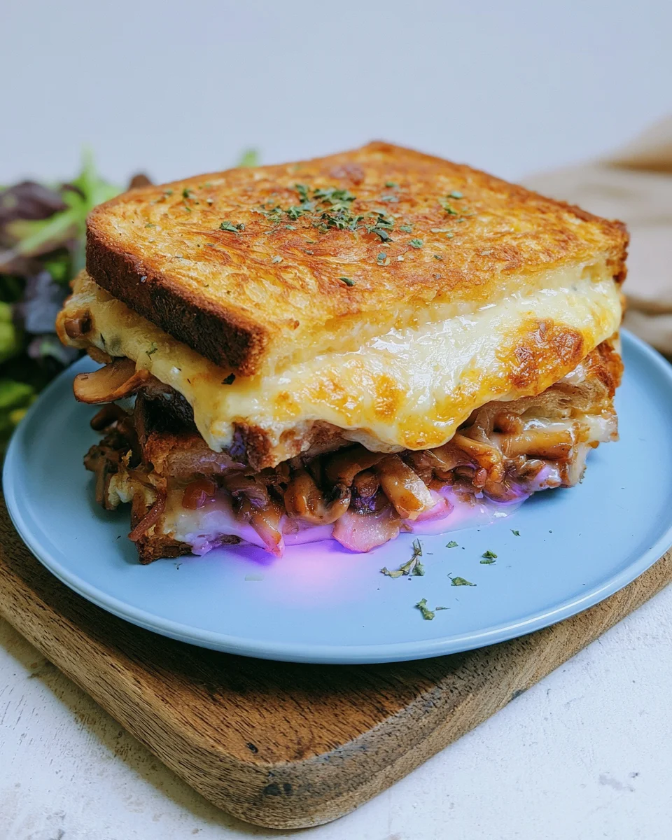 Recette du croque-monsieur aux champignons image 2