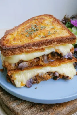 Recette du croque-monsieur aux champignons
