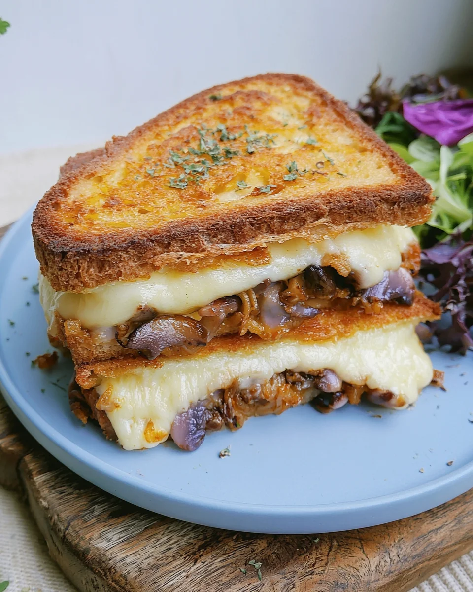 Recette du croque-monsieur aux champignons