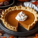 Recette Pumpkin Pie Américaine